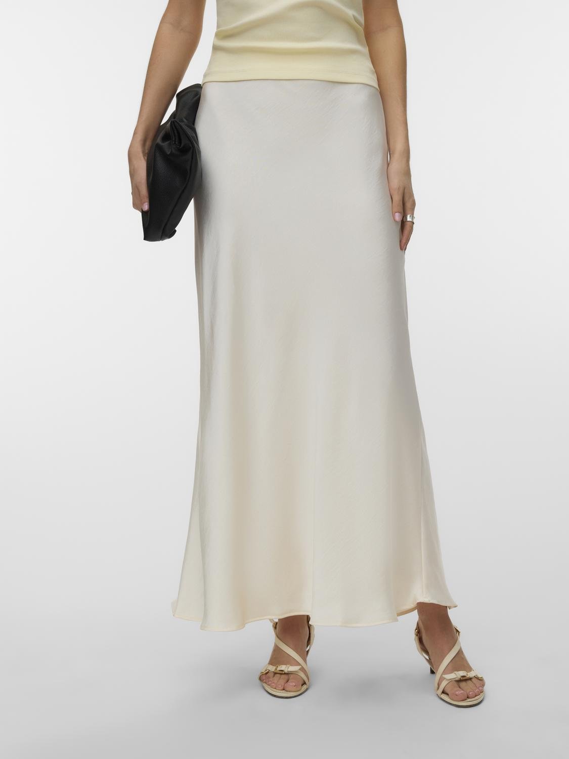 VMMIRO Long Skirt - Gardenia - VERO MODA & VILA Bergvik